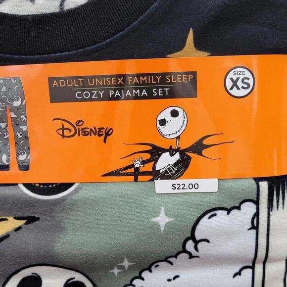 Nightmare Before Christmas pajama set | X Small | Disney - Picture 3 of 10